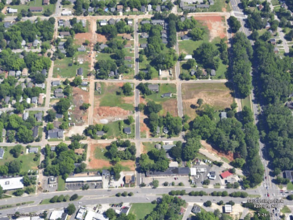 Site of the redevelopment project (Google Maps)