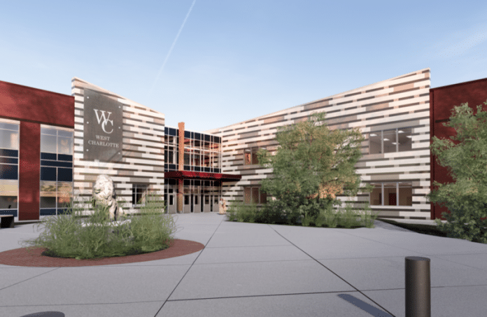 West Charlotte HS rendering