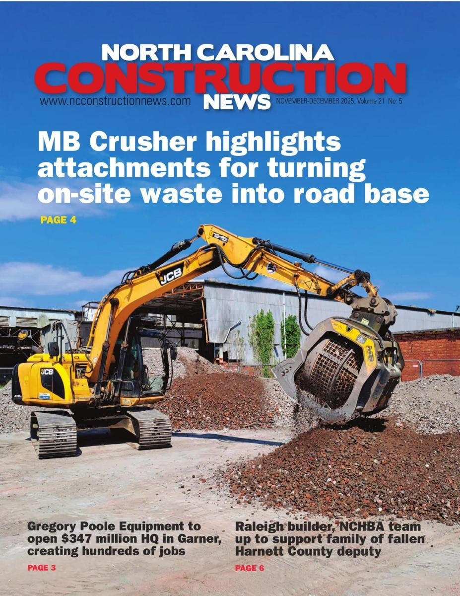 North Carolina Nov. Dec. 2025 cover